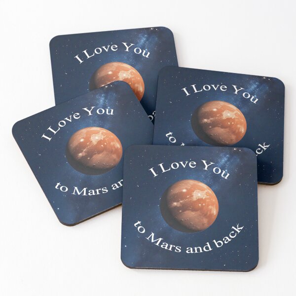 Item preview, I Love You to Mars and back  designed and sold by morbidcandyboutique .
