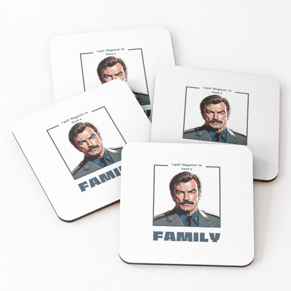 Item preview, Tom Selleck Magnum P.I. Retro T-Shirt Design designed and sold by LunaLoop.