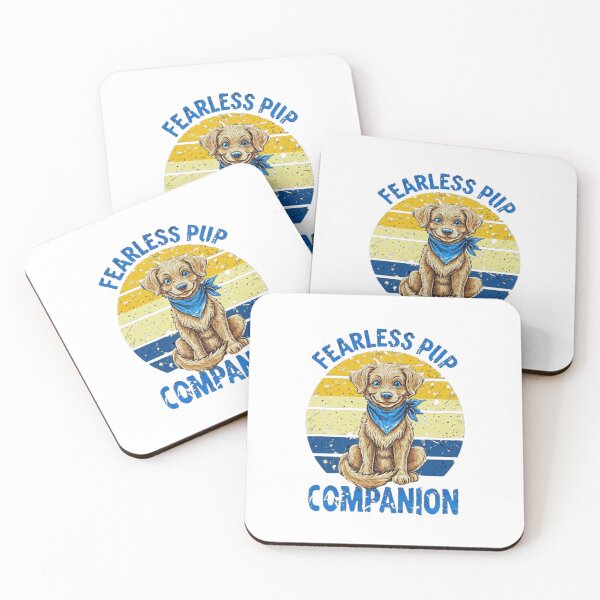 Item preview, Fearless Pup Companion: Brave Dog Illustration for Pet Lovers designed and sold by Colorful-Garden.