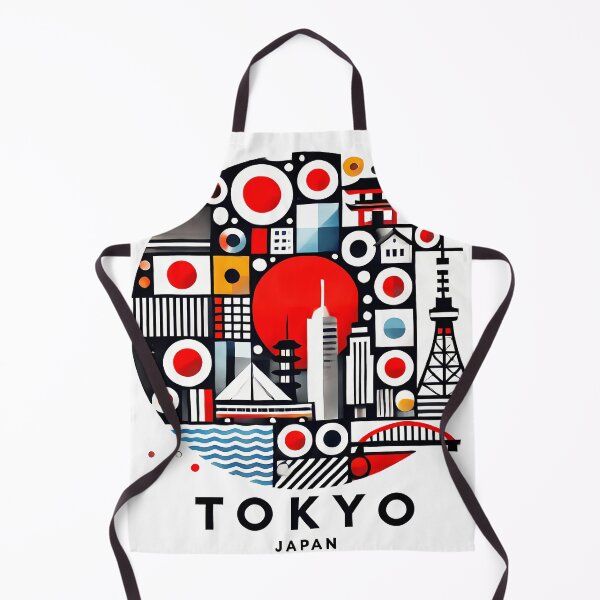Item preview, Tokyo, Japan Cubism Art – Contemporary Travel Design designed and sold by OzzFrequency.