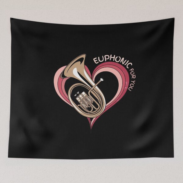Item preview, Euphoric For You Euphonium Music Valentine's designed and sold by ladyindigital.