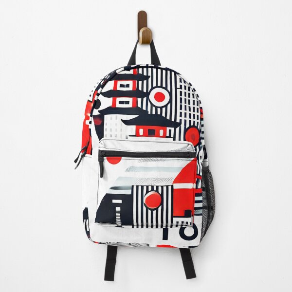 Item preview, Tokyo, Japan Cubism Art – Contemporary Travel Design designed and sold by OzzFrequency.