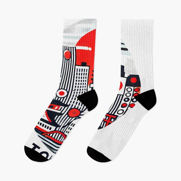 Item preview, Tokyo, Japan Cubism Art – Contemporary Travel Design designed and sold by OzzFrequency.