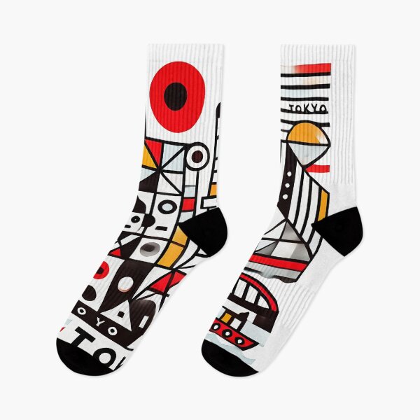 Item preview, Tokyo, Japan Cubism Art – Contemporary Travel Design designed and sold by OzzFrequency.