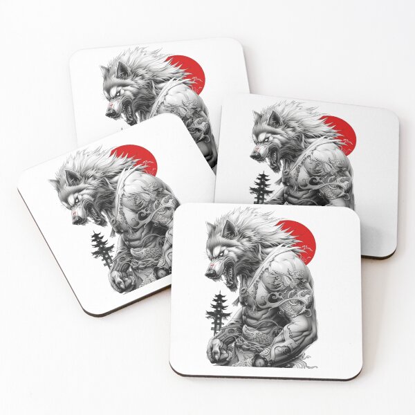 Item preview, Copy of The Great Wolf of Japanese   designed and sold by Alshoalla.