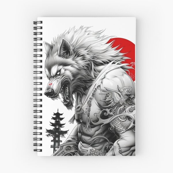 Item preview, Copy of The Great Wolf of Japanese   designed and sold by Alshoalla.