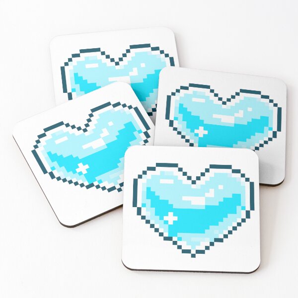 Item preview, Skyblue heart designed and sold by Dot-33.