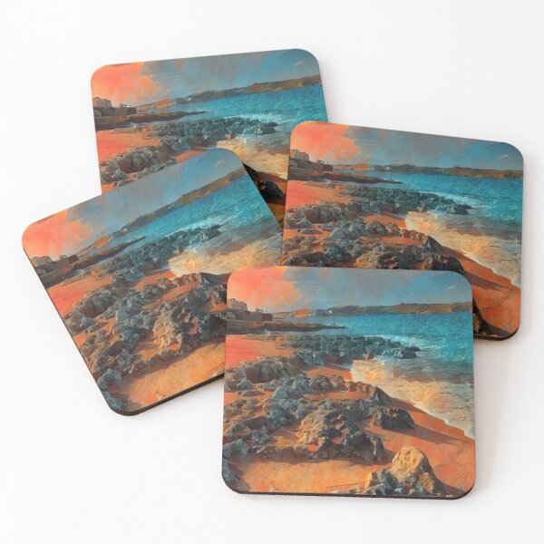 Item preview, Sea, rocks and coast designed and sold by PinkishGlasses.