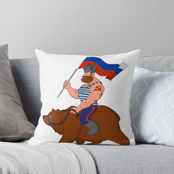 Item preview, Russian riding a bear. designed and sold by Evgenii Sidorov.