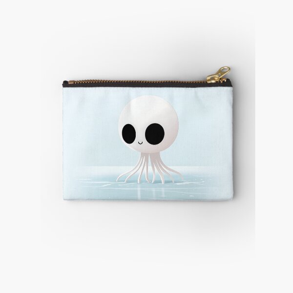 Item preview, Adorable White Alien With Tentacle designed and sold by GoldenTealArts.