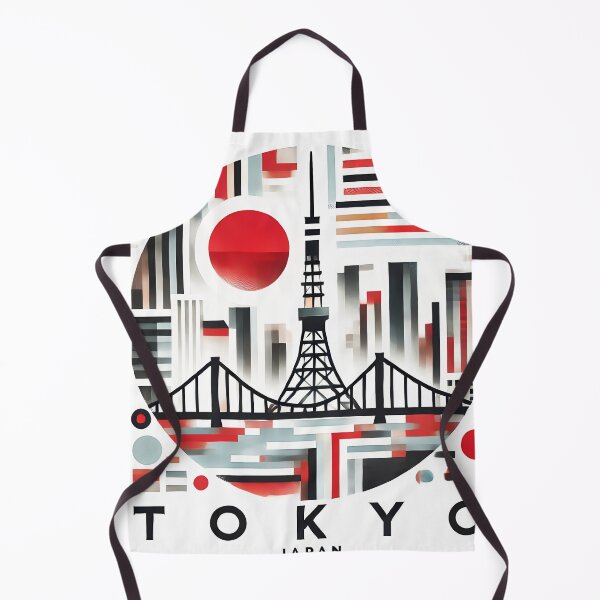 Item preview, Tokyo, Japan Cubism Art – Contemporary Travel Design designed and sold by OzzFrequency.