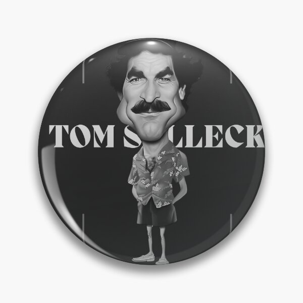 Item preview, Tom Selleck Magnum P.I. Retro T-Shirt Design designed and sold by LunaLoop.
