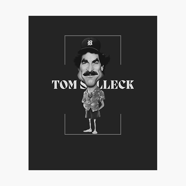 Item preview, Tom Selleck Magnum P.I. Retro T-Shirt Design designed and sold by LunaLoop.