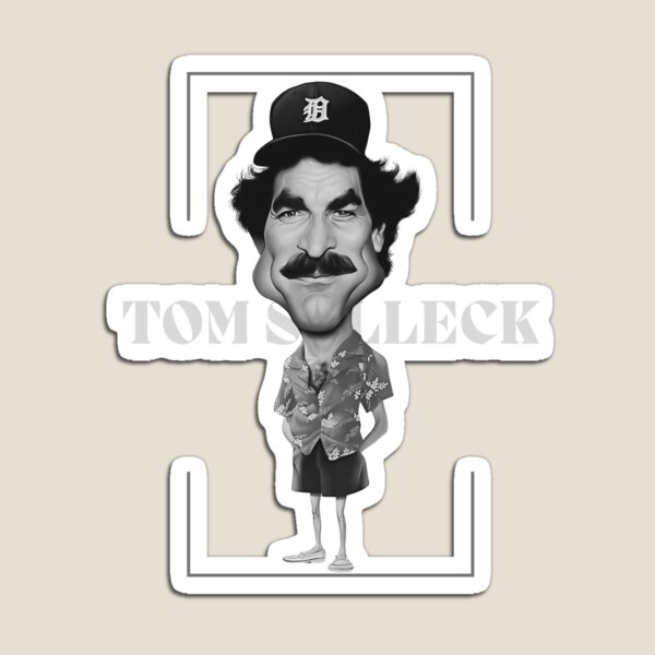 Aperçu de l'œuvre T-shirt rétro Tom Selleck Magnum P.I. créée et vendue par LunaLoop.