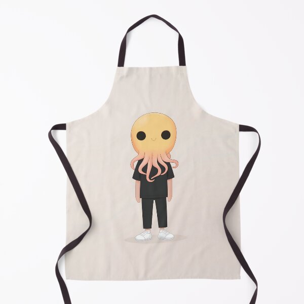 Item preview, Man With Octopus Head Cartoon Art designed and sold by GoldenTealArts.