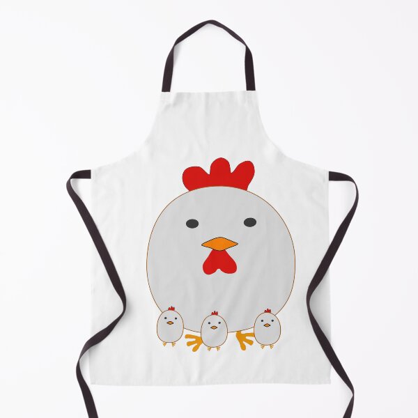 Item preview, Fun and cute chicken with her three chicks drawn in egg form from EggWantBorn collection, funny bird designed and sold by Redmoon9.