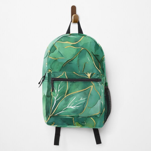 Item preview, Green and gold leaf Pattern designed and sold by Guinea's Galore.