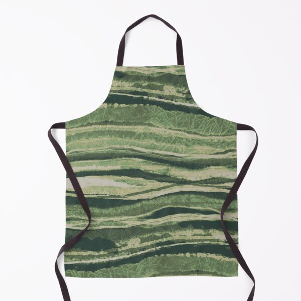 Item preview, Yellow Green Abstract Agate Stripes designed and sold by jocelynsart.