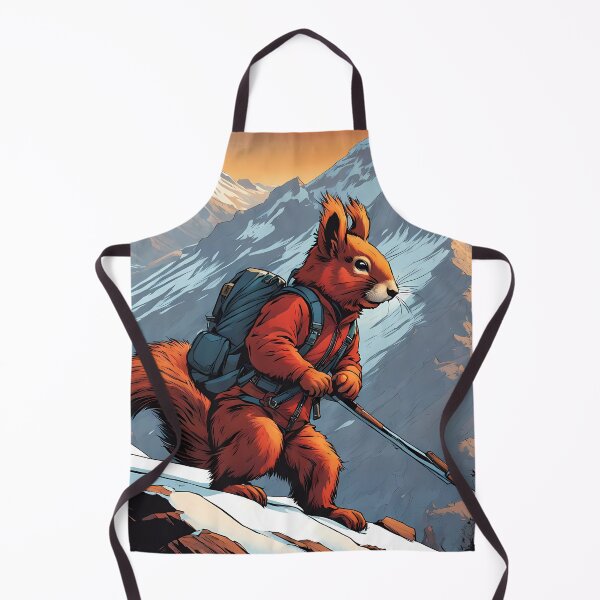 Item preview, Red Squirrel climbing a mountain designed and sold by Colin Bentham.
