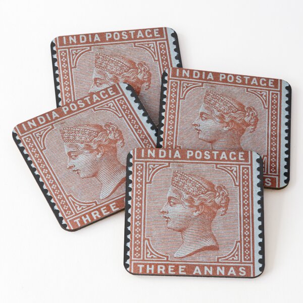 Item preview, Old Indian Postage Stamp designed and sold by ChalfontArt.