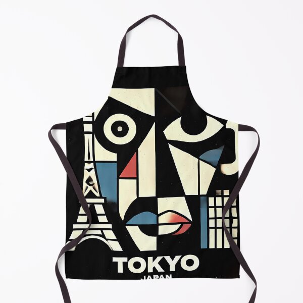 Item preview, Tokyo, Japan Cubism Art – Contemporary Travel Design designed and sold by OzzFrequency.