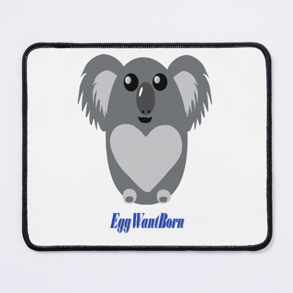Item preview, EggWantBorn corazón lindo coala dibujado en forma de huevo, animal divertido designed and sold by Redmoon9.
