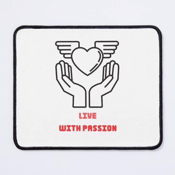 Item preview, Live With Passion | Inspirational Quote | Motivational Design designed and sold by InwzaDesign.