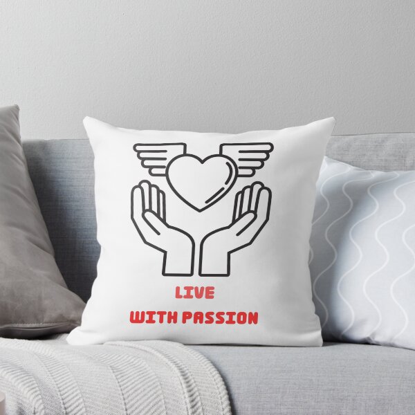 Item preview, Live With Passion | Inspirational Quote | Motivational Design designed and sold by InwzaDesign.