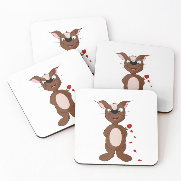 Item preview, funny mouse with a flower designed and sold by Esinald.
