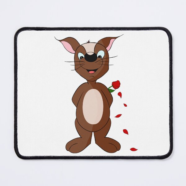 Item preview, funny mouse with a flower designed and sold by Esinald.