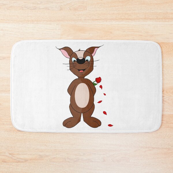 Item preview, funny mouse with a flower designed and sold by Esinald.