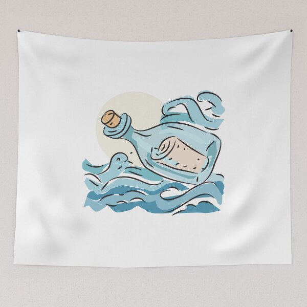 Item preview, Message in A Bottle designed and sold by karyalangit.