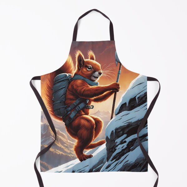 Item preview, Red Squirrel climbing a mountain designed and sold by Colin Bentham.