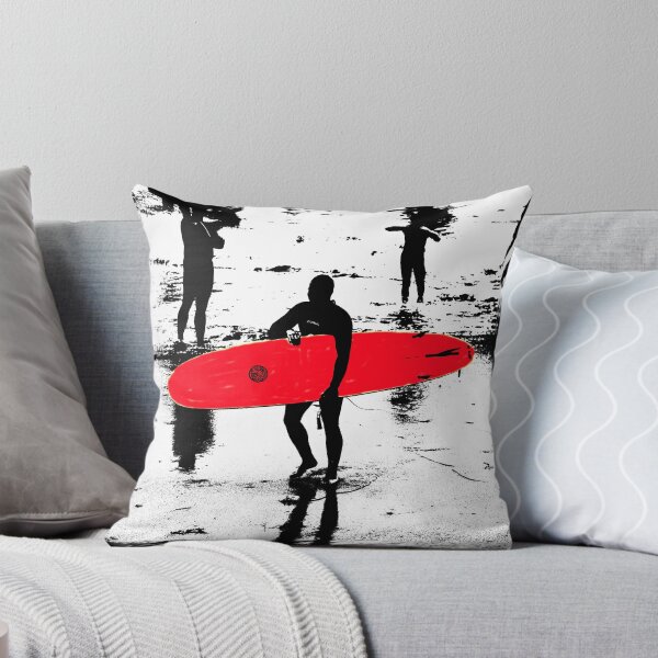 Item preview, red surf board designed and sold by ChalfontArt.