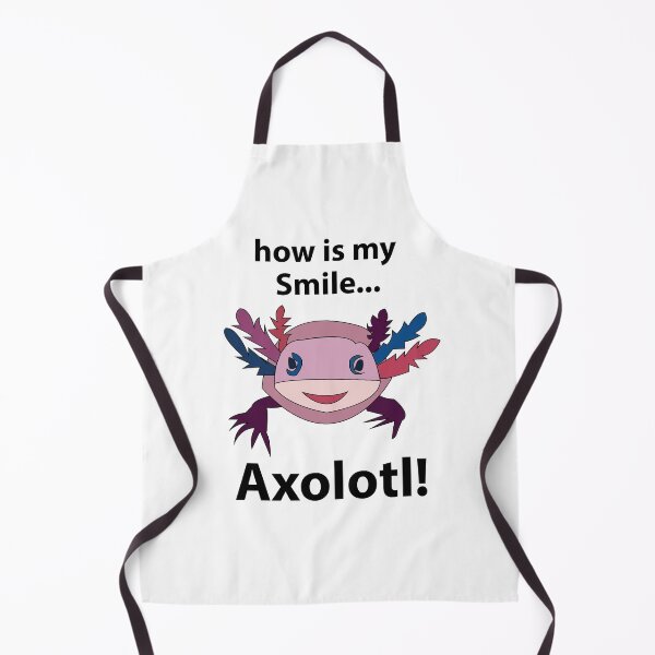 Item preview, Axolotl How Is My Smile Funny Axolotl designed and sold by Nisha Prabhu.