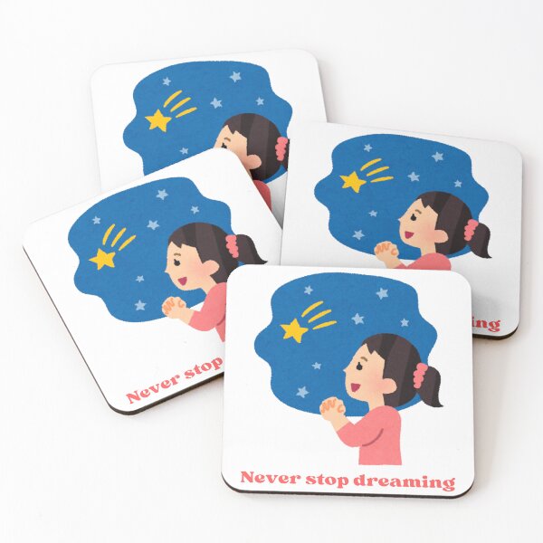 Item preview, Never Stop Dreaming | Inspirational Quote | Motivational Design designed and sold by InwzaDesign.
