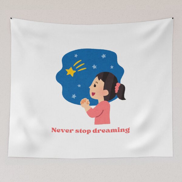 Item preview, Never Stop Dreaming | Inspirational Quote | Motivational Design designed and sold by InwzaDesign.
