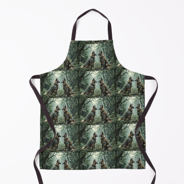 Item preview, A whimsical 3D pattern background featuring Irish Wolfhounds as ancient Celtic warriors,adorned with traditional armor and standing in a misty forest,ideal for fantasy-themed pet designs. designed and sold by AlwaysHome.