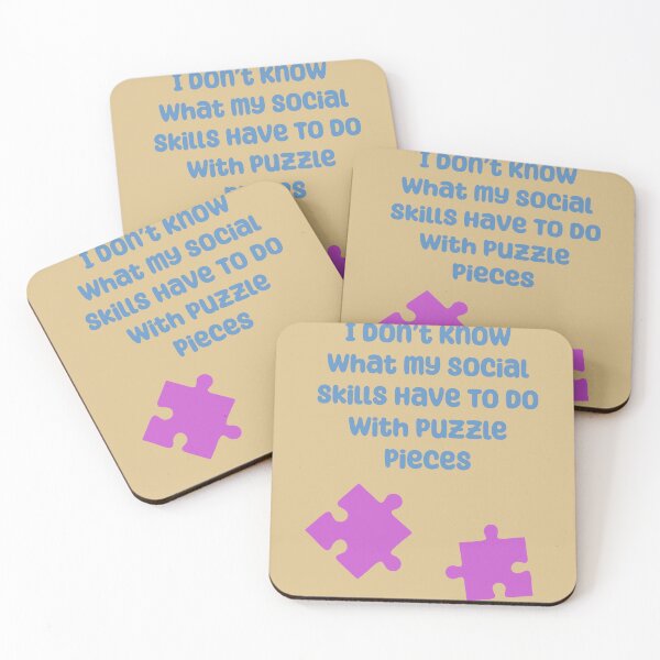 Item preview, I don’t know what my social skills have to do with puzzle pieces designed and sold by charlx133.