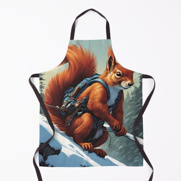 Item preview, Red Squirrel climbing a mountain designed and sold by Colin Bentham.