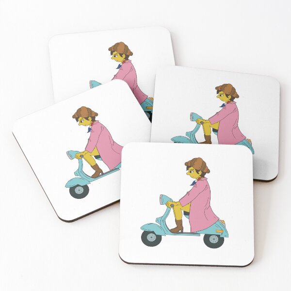 Item preview, Croissant Dreams on Wheels designed and sold by Belle Arbre Art.
