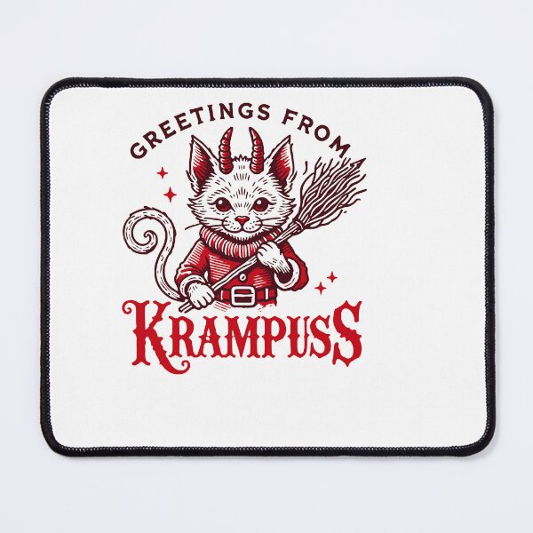 Item preview, Greetings From Krampus Holiday Cheer designed and sold by LuminOrb.