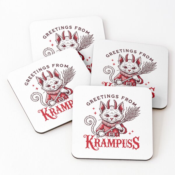 Item preview, Greetings From Krampus Holiday Cheer designed and sold by LuminOrb.