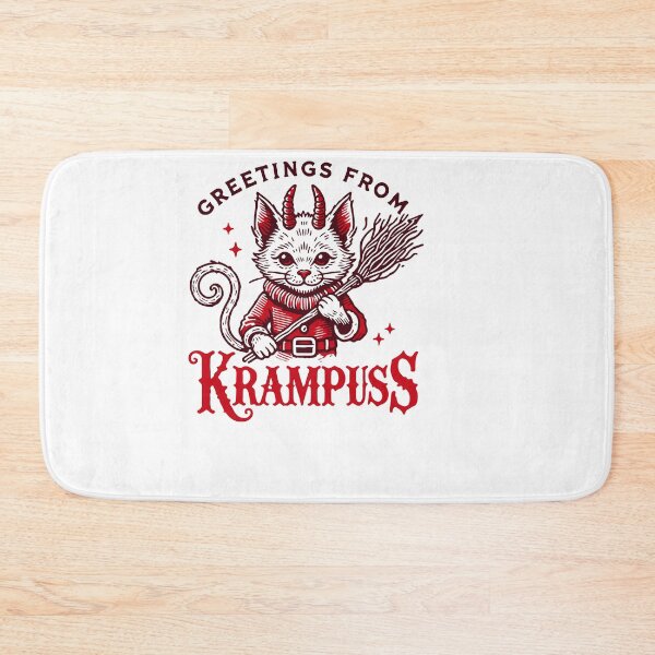 Item preview, Greetings From Krampus Holiday Cheer designed and sold by LuminOrb.