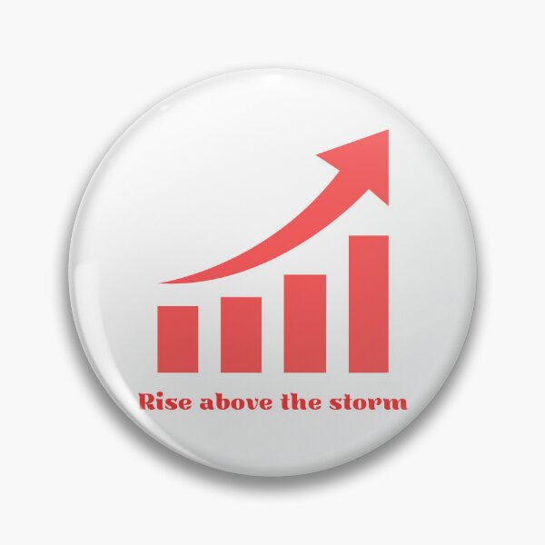 Item preview, Rise Above the Storm | Inspirational Quote designed and sold by InwzaDesign.
