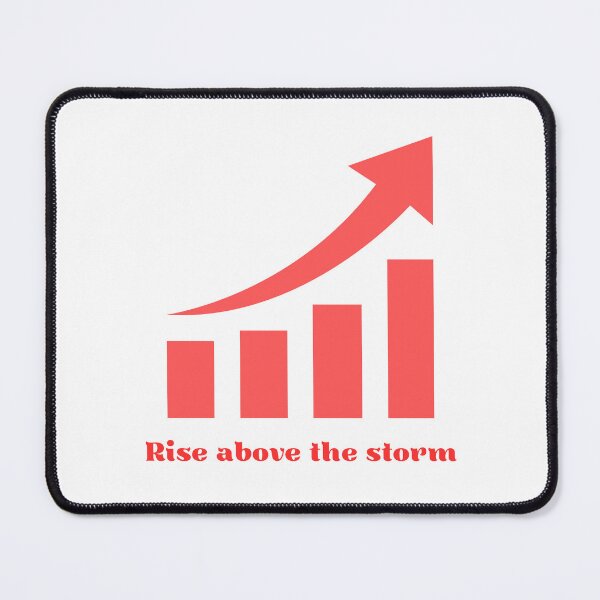 Item preview, Rise Above the Storm | Inspirational Quote designed and sold by InwzaDesign.