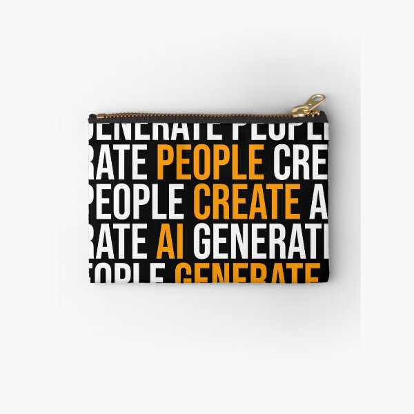 Item preview, PEOPLE CREATE AI GENERATE v2 designed and sold by PiranhaEatFashion.