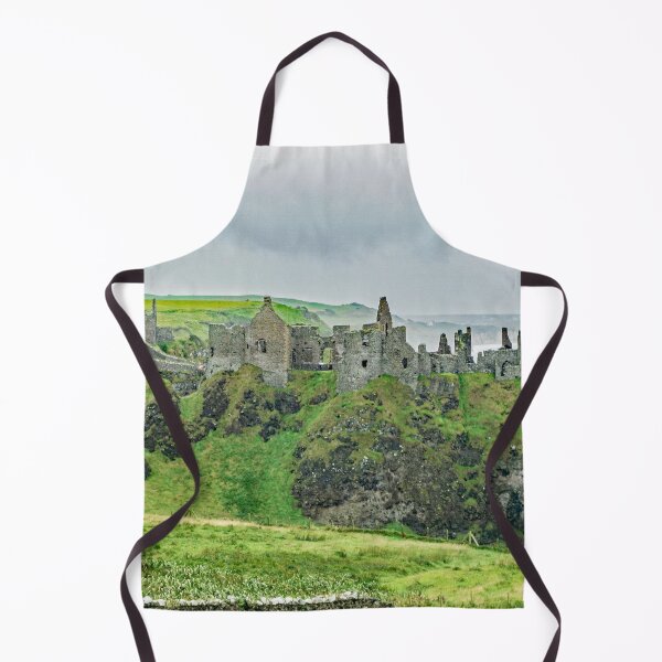 Item preview, Ruin Dunluce Castle - Northern Ireland, oil painting (digital) designed and sold by MarionsArt.