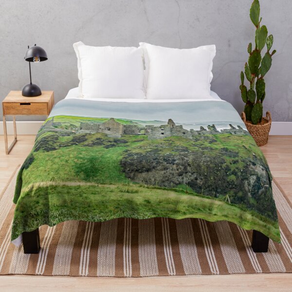 Item preview, Ruin Dunluce Castle - Northern Ireland, oil painting (digital) designed and sold by MarionsArt.