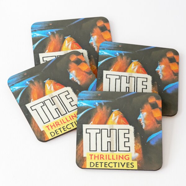 Item preview, The Thrilling Detectives designed and sold by ScottBakerPoet.